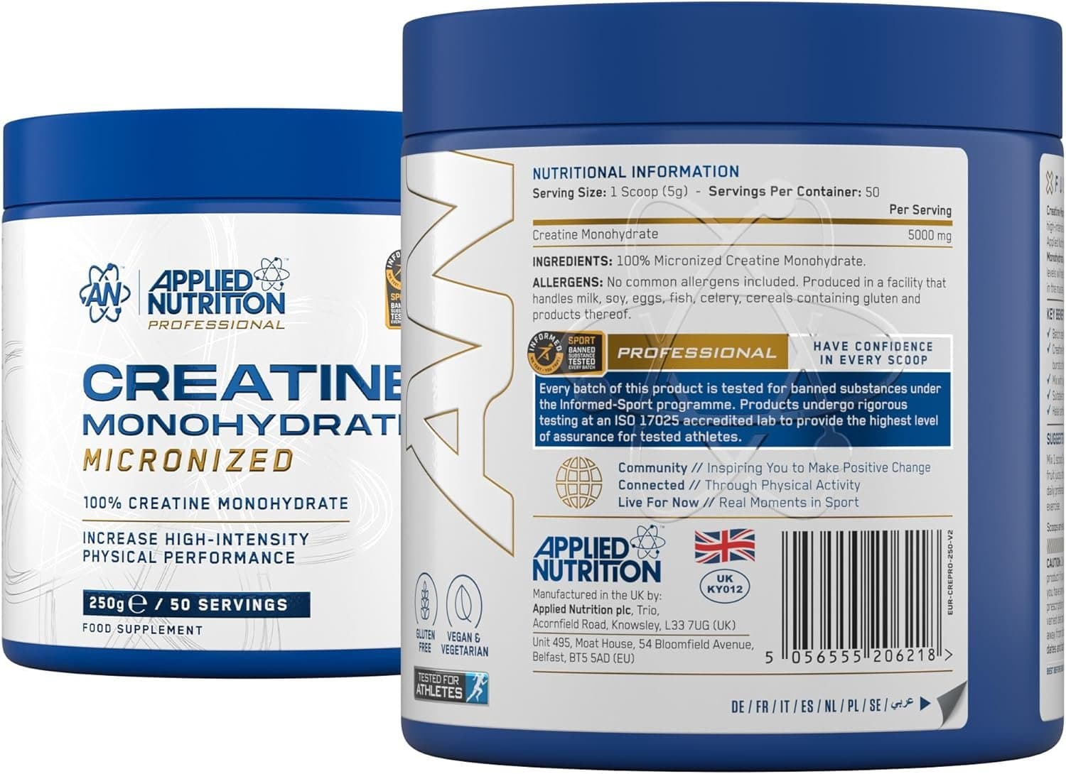 Applied Nutrition Creatine Monohydrate, photo 7