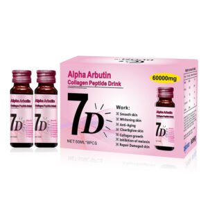 7D Alpha Arbutin Collagen Peptide Drink – 60000mg Brightening & Anti-Aging Formula