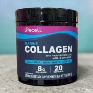 Lifecell Marine Collagen – with Hyaluronic Acid, MSM & Vitamin C